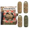 Tactical 360° Rotating Universal Flashlight Holster for Outdoor Use