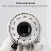 Torque Wrench Torquemeter Dial Hand Tool Auto Service Equipment Garage Calibrated In Degrees Automotive Tools Car Repairing 1PC