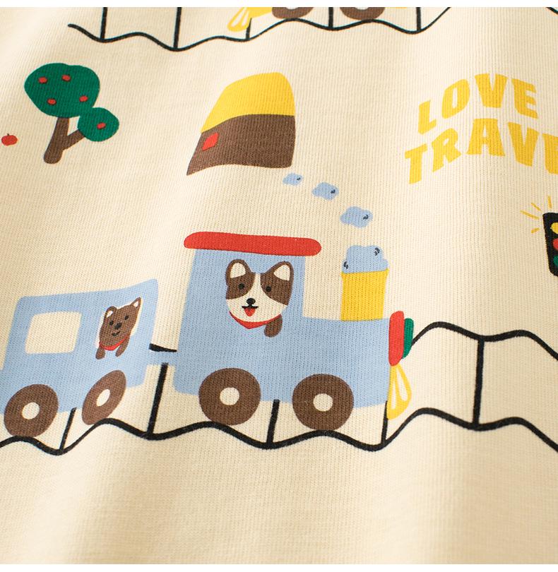 27kids Autumn Baby & Kids Cartoon Long Sleeve T-shirt - New Arrival