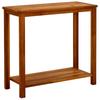 Day and Night - Day and Night Garden Console Table Solid Acacia Wood 80x35x75 Cm