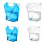 5L/10L Folding Water Bag Bucket Portable Large Camping Water Container Outdoor Hiking Sports Drinking Water Storage Bags