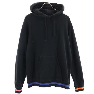 SOPHNET. vyrobené v Japonsku Podšité Dlhý rukáv Mikiny S čierna Zadná strana česaná Pánske Použité