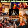 3D Virgin Mary Laser Engrave Crystal Ball Colorful Night Light ,Religious Gifts for Women's Birthdays, Maria Christmas Decoratio