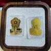Pure Gold 999 Wealth-Boosting Mobile Phone Sticker - 2mg Gold for Daily Prosperity
