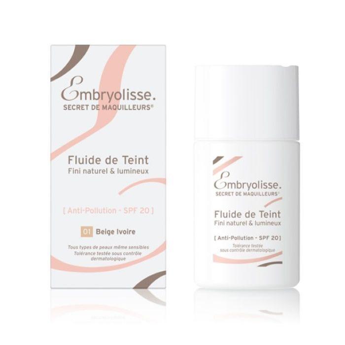 

Embryolisse Fluid De Teint Spf20 01 Бежевый Слоновая кость
