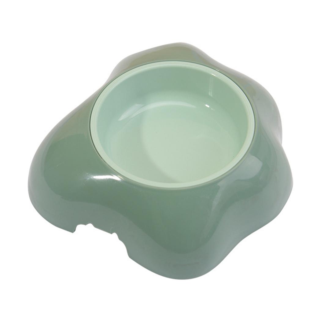 Egg Yolk Shape Dog Bowl Large Capacity Pet Feeding Bowl Cat Dog Food Drinking Bowl Candy Color Feeding Bowl Washable