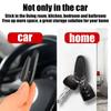 Mini Car Hooks Automatic Dashboard Hanging Strong Adhesive Hooks Car Interior Cable Organizer Storage Hanger Auto Home Dual-use