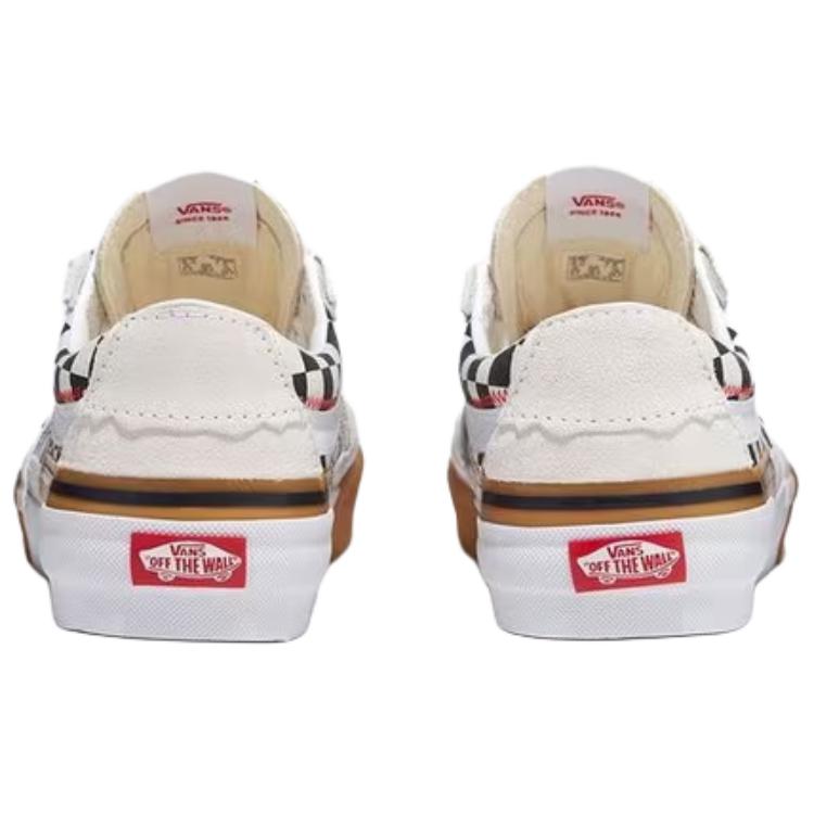 Vans נעלי סקייט Sk8 נוחות נמוכות סניקרס יוניסקס לבן VN0009QS4481