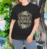 Men's and Women's T-shirts Choose Kindness Floral Unity Day Vintage World Kindness Day T-Shirt