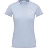 Embroidered Ribbed Crew Neck Short Sleeve T-Shirt Women Tops L10938C0006189AUO700