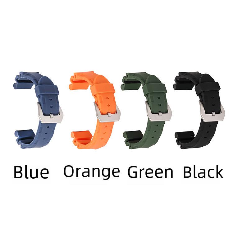 Orologio da Uomo Panerai Cinturino in Silicone: Cinturino di ricambio in gomma morbida Berny in 22 mm, 24 mm o 26 mm.