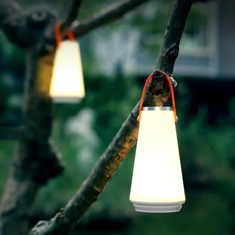 LED Camping Lights Rechargeable Smart Night Light Touch USB Outdoor Night Lights Portable Lantern Lighting Led Camping Lamp