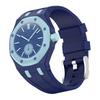 Silicone Watch Bands, Quick Release Watch Strap with Stainless Steel Buckle, Waterproof Smart Watch Strap for Men Women