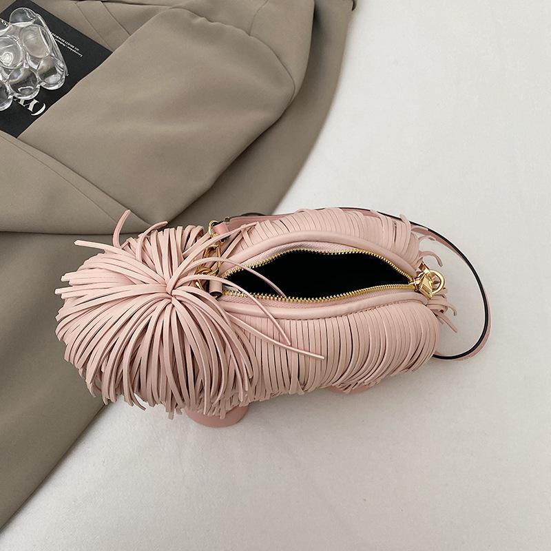 Original Bags for Women 2024 Tassel Dog Handbags Designer Luxury Bag Small Shoulder Crossbody Bags