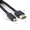 HD to Micro HD/MINI HD/HD Coiled Cable 1080P 4K 60Hz High-Speed High-Definition Television Cable for Monitor Computer |Black Re