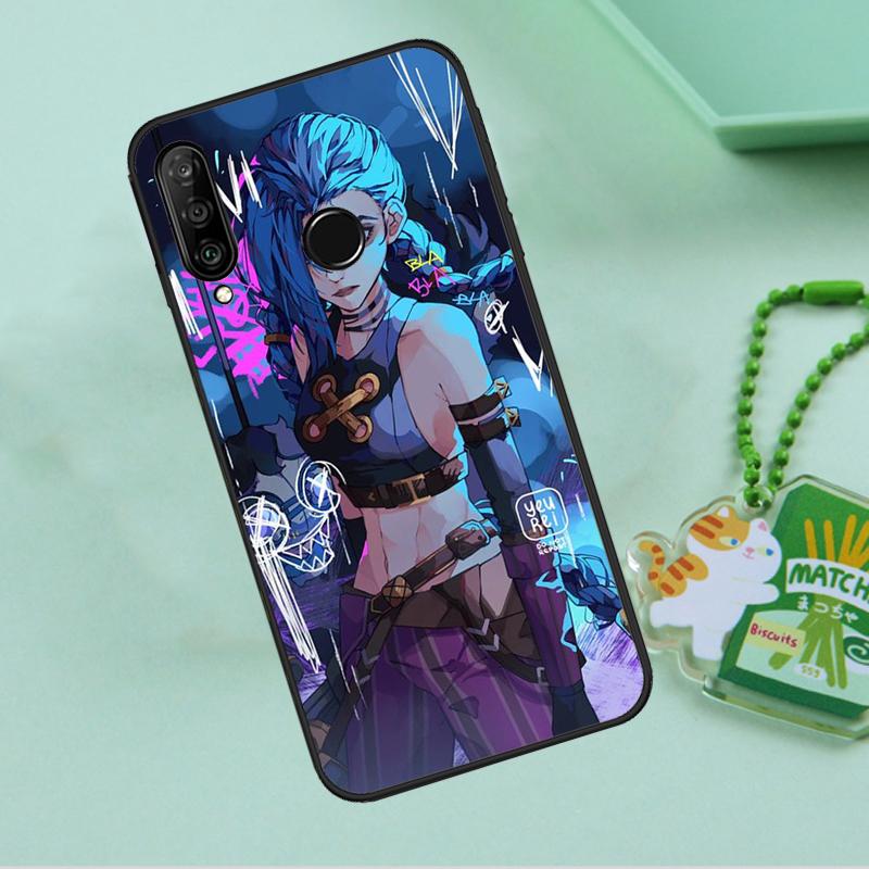 

Чехол Jinx Arcane для Huawei Nova 8i 11i 12i 12s 9 10 SE Y90 Y60 Y70 Y72 Y61 Y91 P20 P30 P40 Lite P60 Pro For Huawei P20 Pro