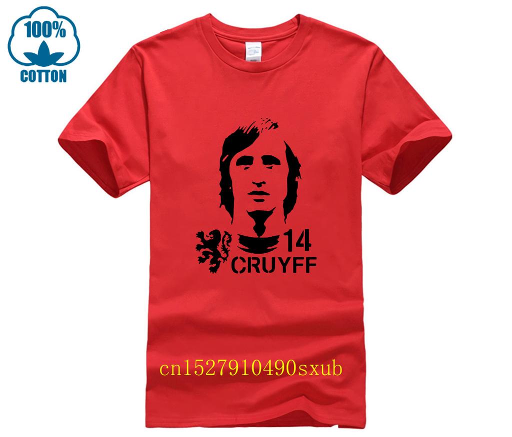 Funny Unisex T Shirt Hendrik Johannes Cruyff Holland Nederland Ajax The Godfather 100 Cotton T Shirt