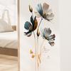 2Pcs/Set Simulation Flower Wall Stickers Living Room Bedroom Wall Home Beautification Decorative Wall Stickers