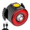 30LM 250mAh LED Bicycle Tail Rear Lights Micro USB Rechargeable MTB Road Bike Safety Rear Lights 7 Modes Cycling Accessories