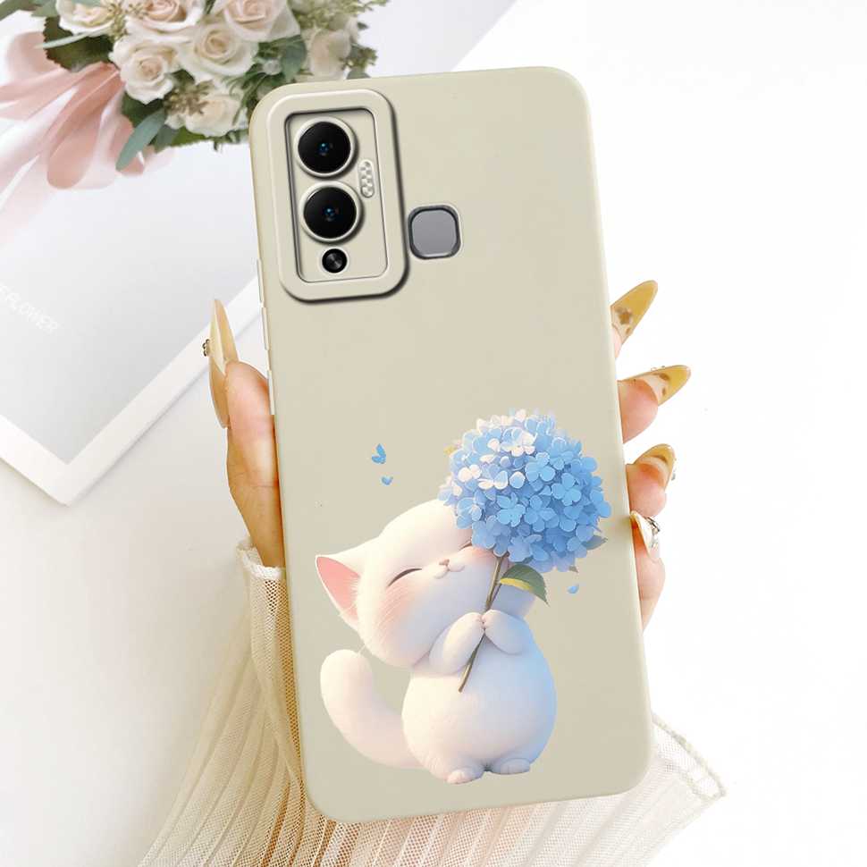 Cases For Infinix Hot 12 Play Cover Silicone Soft Shockproof Casing For Infinix Hot12 Play Hot12Play X6816C X6816 Capa