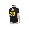 Nike Curry Breathable Digital Letter Print Short-Sleeve T-Shirt for Men, Black