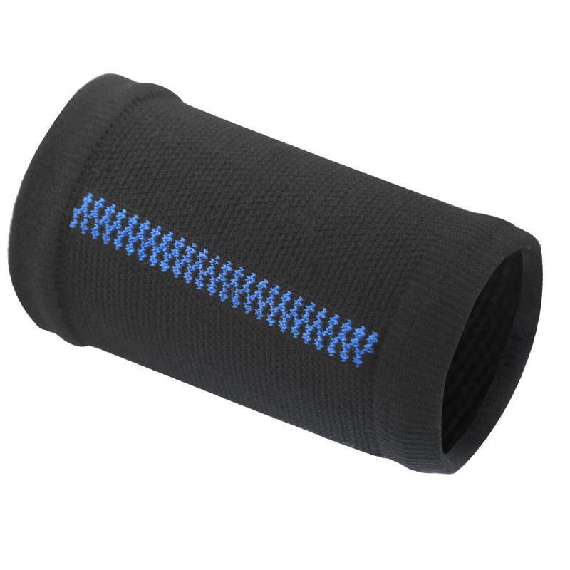 Unisex Fitness Knitted Wrist Brace: Breathable, Sweat-Wicking Compression Gear for Outdoor Sports & Cycling. One Size