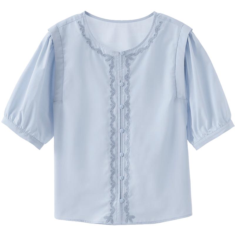 Betu Women s Vintage Puff Sleeve Shirt S