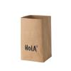 4pc/set Washable Kraft Paper Storage Bag Square Bottom Bag Packaging Bag Refrigerator Food Bags Kitchen Supplies