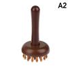 Multi-Functional Wood Therapy Massage Comb Scalp Head Massager Natural Wood Circular Tooth Guasha Scraping Body Massager