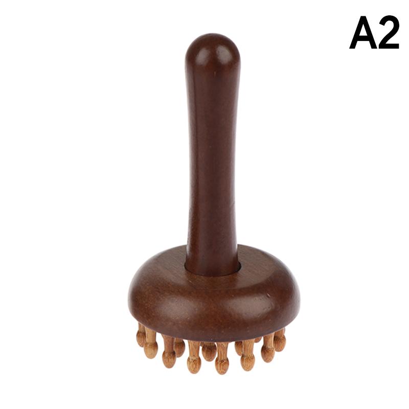

Multi-Functional Wood Therapy Massage Comb Scalp Head Massager Natural Wood Circular Tooth Guasha Scraping Body Massager