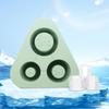 New Ice Cube Tray For Stanley 20/30/40 Oz Tumbler Cups Reusable Silicone Cylinder Ice Cube Molds With Lid Drink Juice Ice Maker