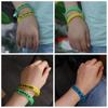 Wristband Never Give Up Bracelet Basketball Wristband Silicone Sweat Band Luminous Rubber Bracelets