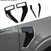 Black Front Fender Side Vent Cover Trim Bezels For Ford F150 -23 Accessories
