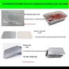 Yudefeng Disposable Rectangular Aluminum Foil Food Container