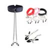 Bdsm Leather Choker Sexy Neck Collar With Nipple Breast Clamp Clip Chain Adult Sex Toys For Women Couples Flirting Erotic Games