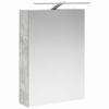 Bathroom Cabinet Set 5 Pcs Concrete Grey 50 X 14.5 X 70 Cm