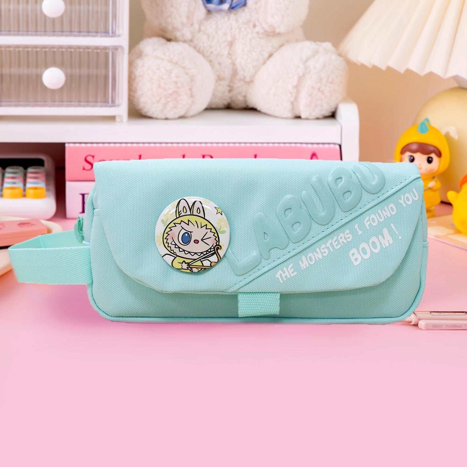 

Pencil bag 2025 popular student children s stationery bag three-layer large-capacity portable cute stationery storage bag