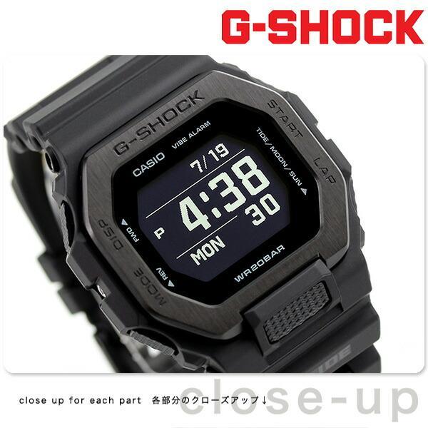 g-Shock G-SHOCK G-Ride Quartz Moon Data Tide Graph Men s Watch GBX-100NS-1DR All Black Casio CASIO