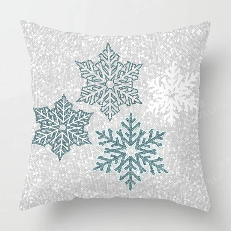 Christmas Series Pillowcases Sofas Cushion Covers  Home Decor Can Be Customized for Holiday Celebrations 40x40 50x50 60x60 35x35