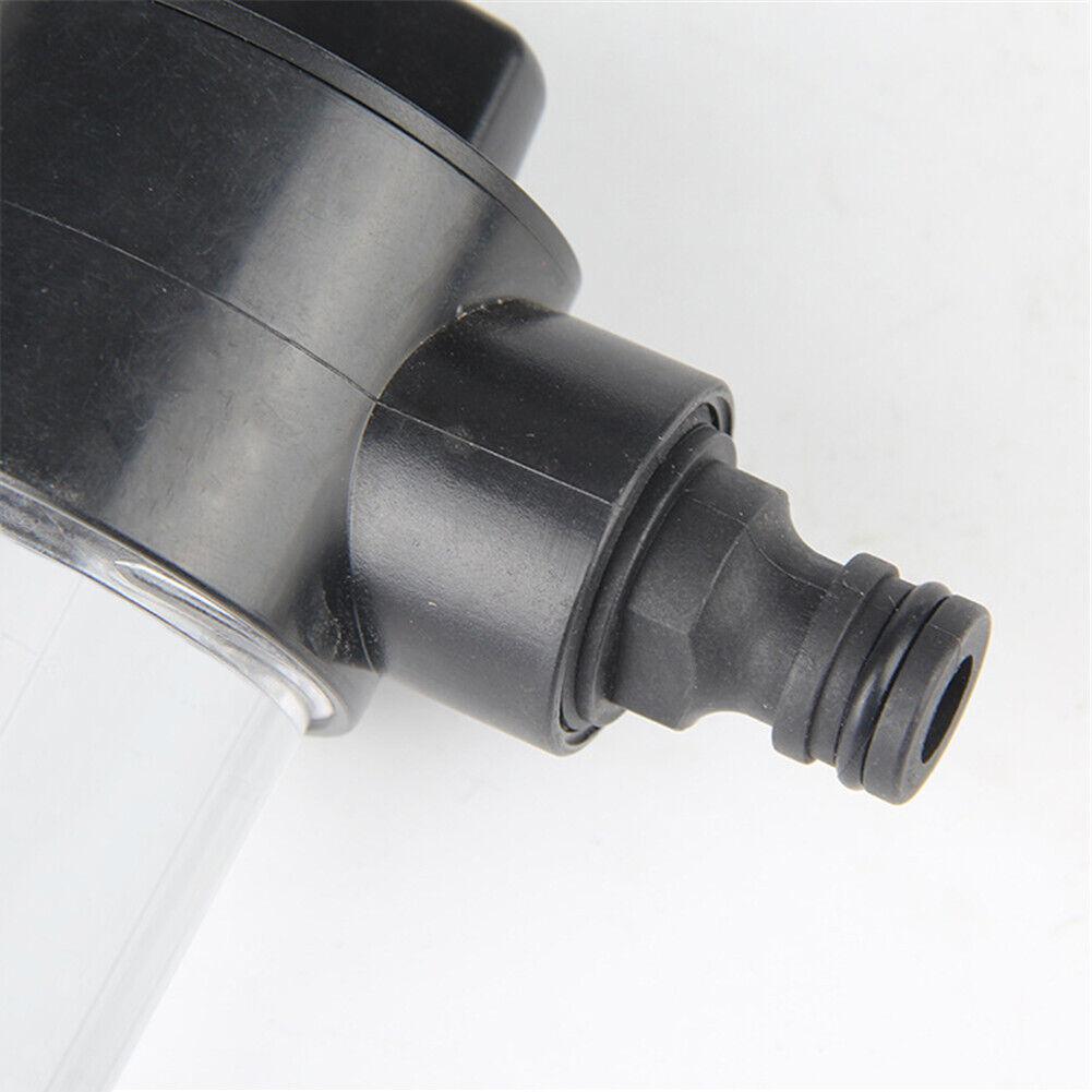 Outdoor Water Sprayer Garden Hose Adjustable Accessories Foam Pot 100ml Cleaning Car Pressure Washer Garden Hose Water Spray