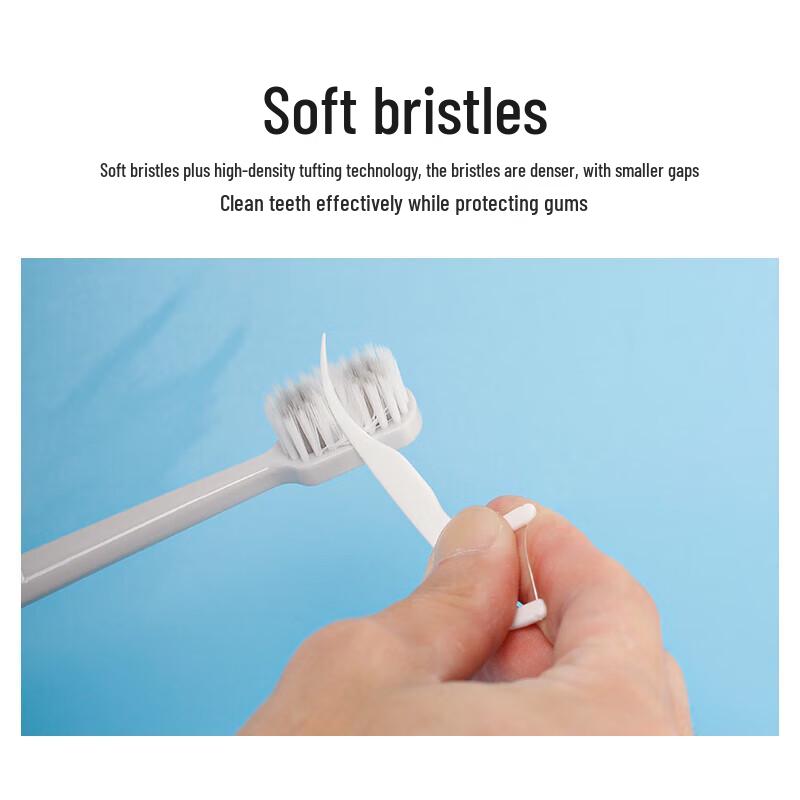 Dr. Szczoteczka do zębów Dental DR6801 z miękkim włosiem - Opakowanie 8 sztuk