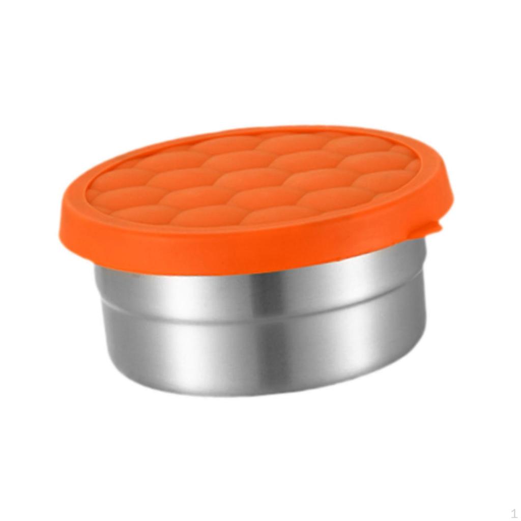 Food Storage Box in Stainless Steel, Versatile Lunch Container for And Pantry Use