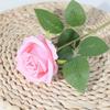 Single Velvet Strand Rose Simulation Flower Table Decor And Special Occasions