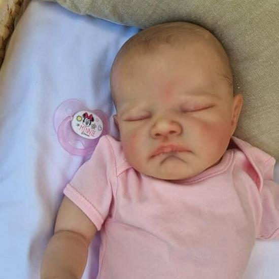 19-inch Newborn Reborn Baby Doll - August Edition 19 inches