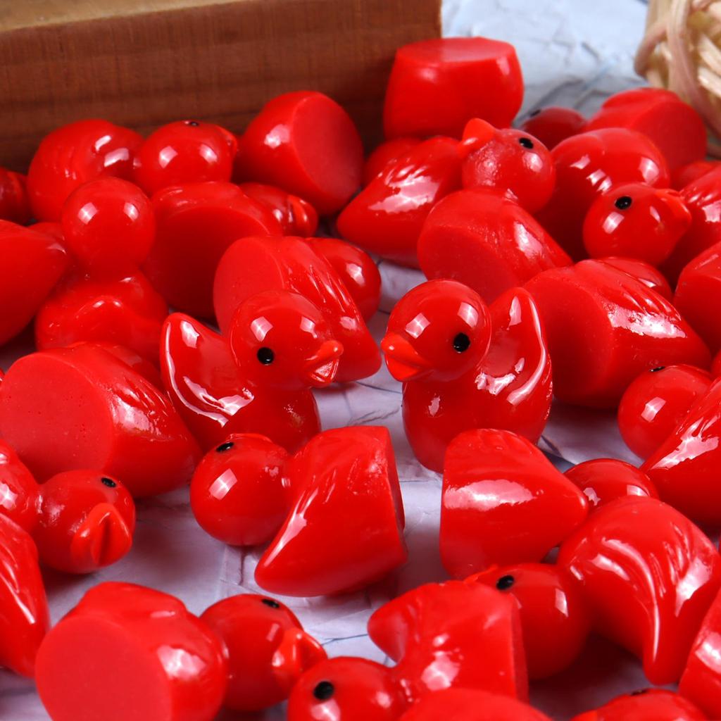 DIY Yellow Duck Resin Accessories for Micro-Landscapes