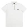 BOSS SPORTS Boss Active Zipper Neck Stretch Mesh T-Shirt (50543347100)