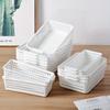Desktop Storage Basket Snack Hollow Rectangular Storage Basket Miscellaneous Items Box Storage Frame Plastic Storage Basket