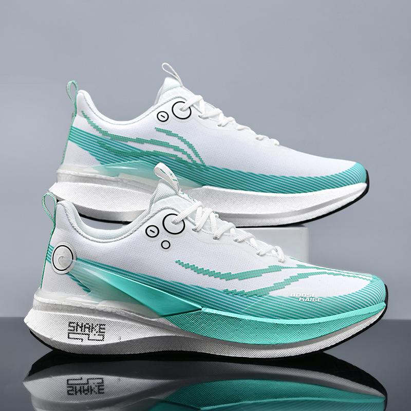 Running Shoes Men's Red Rabbit 8pro New Ultra-light Carbon Board Professional Air Cushion Racing Sports Training Sports Running Shoes Shock Absorption