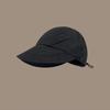 Small face cover cap quick-drying sun hat for men and women wide brim plain basin hat fisherman hat tide