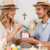 Spanish Bible Jar Christian Praying Supplies Prayer Jar Scriptures for Women Men Collectors Desk Home Office Ceremony Living